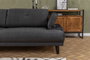 Atelier Del Sofa Mustang Sofá cama de 3 plazas Antracita